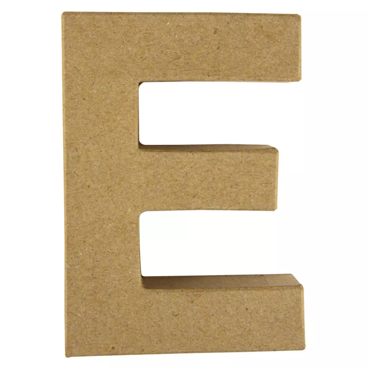 Rayher Alphabet en papier mâché 15 cm Lettre E
