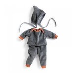Djeco Vetement pour poupon Pearl Grey POMEA