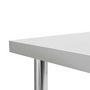 Voir la diapositive 5 : VIDAXL Table de travail de cuisine 120x60x85 cm Acier inoxydable