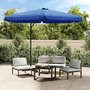 Voir la diapositive 1 : VIDAXL Parasol de jardin avec mat en acier 300 cm Bleu azure