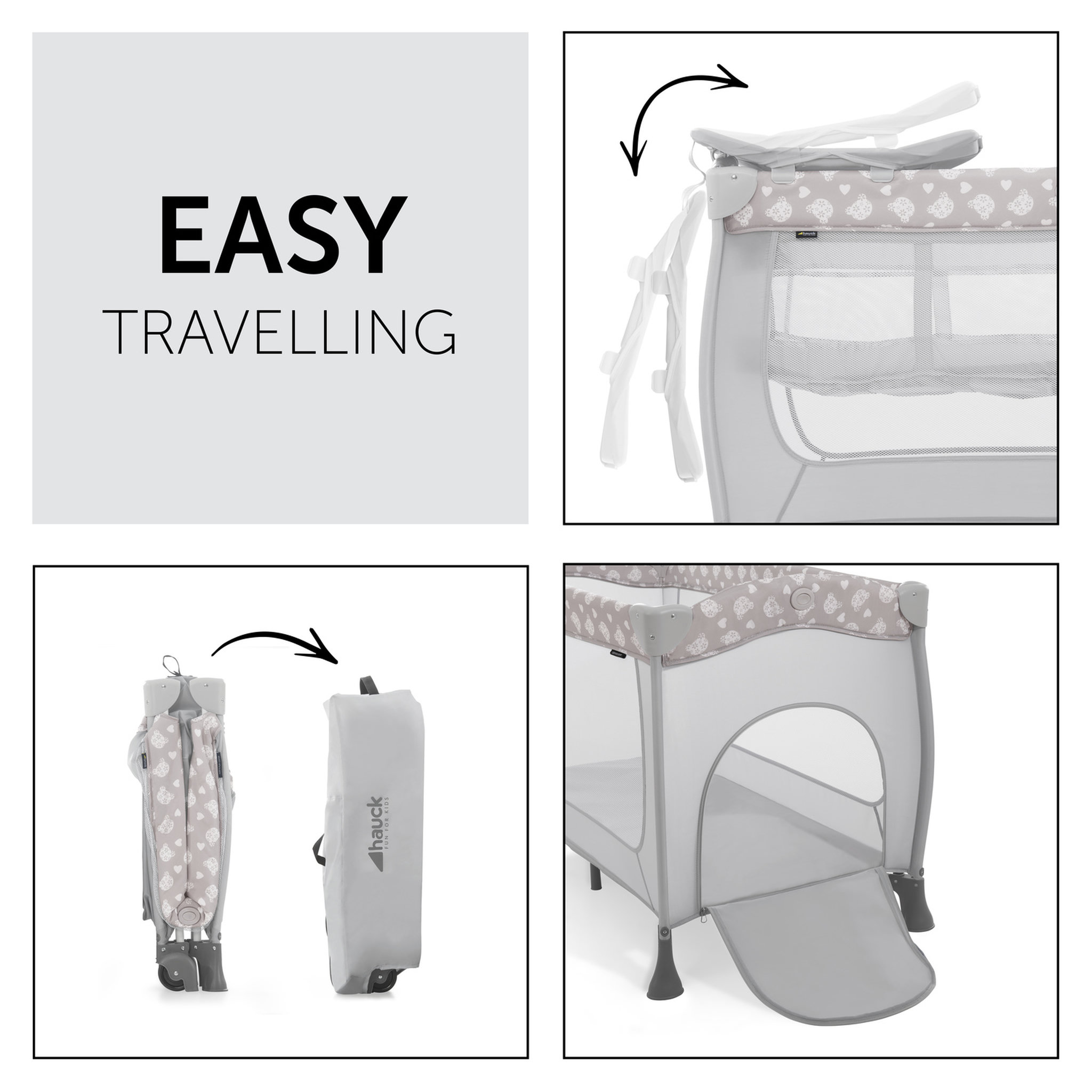 Voir la diapositive 5 : HAUCK Lit parapluie Sleep N Play Center 3 en 1