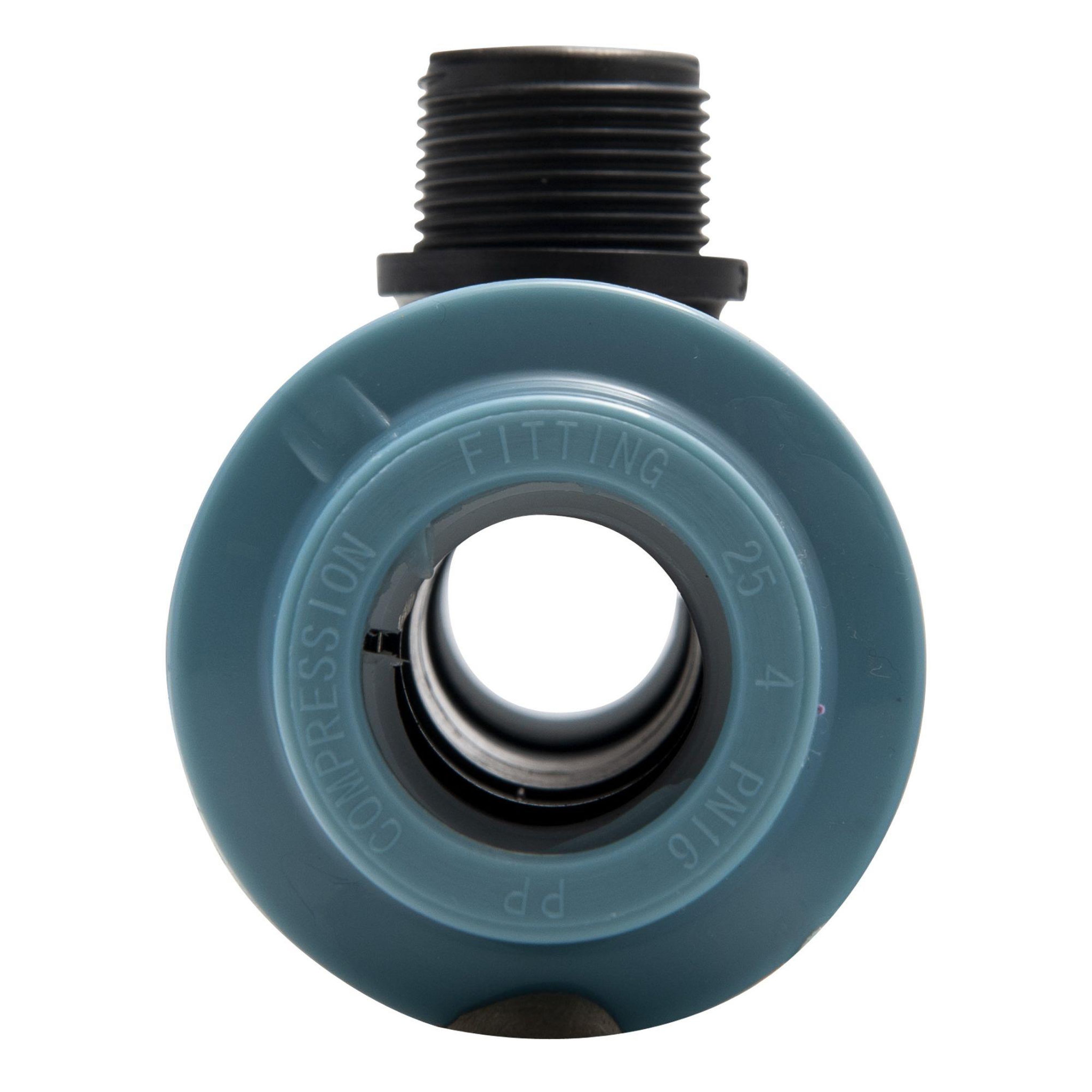 Voir la diapositive 2 : Jardibric Raccord en té 16b 3-4m d25 plymouth
