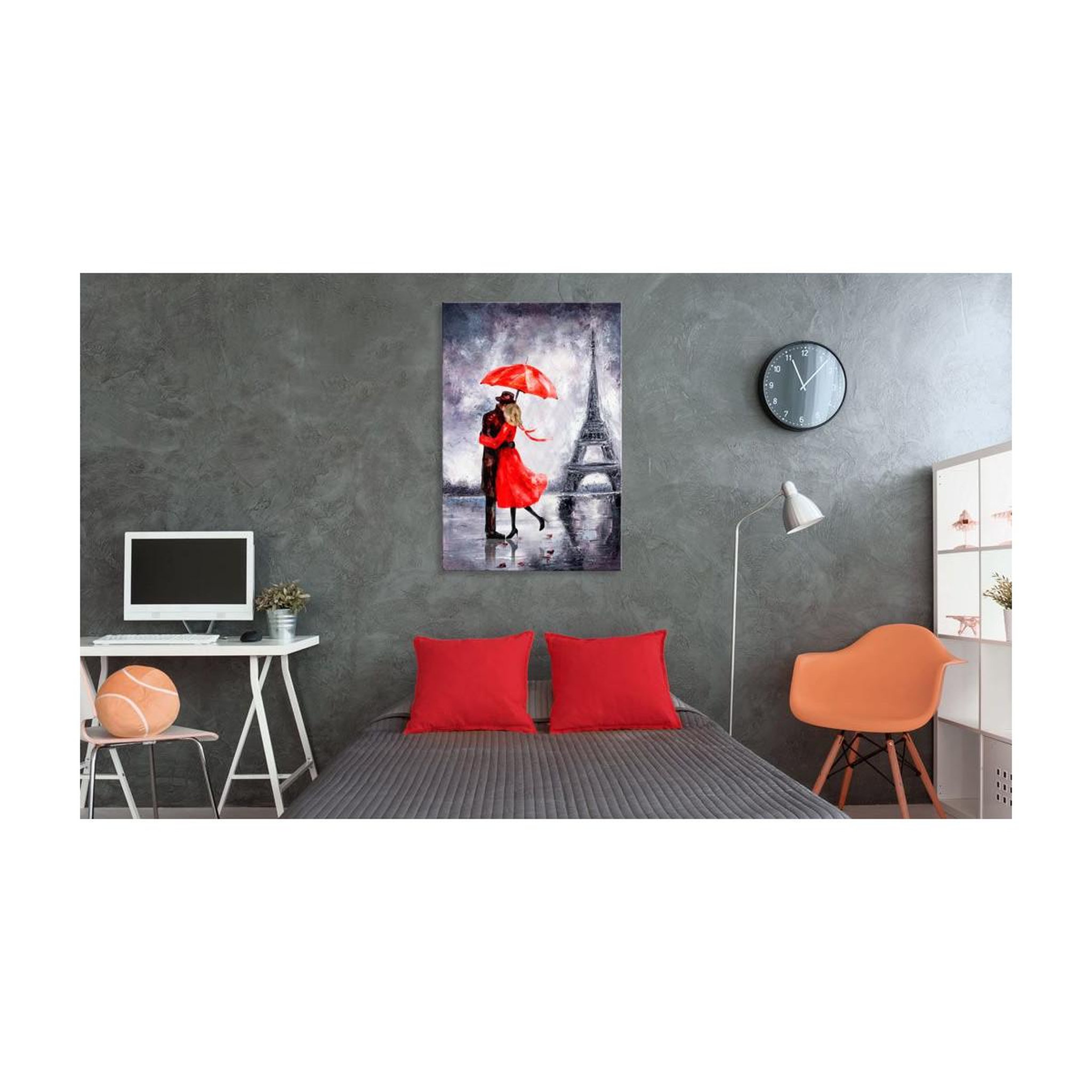 Voir la diapositive 2 : Paris Prix Tableau Imprimé  Love in Paris