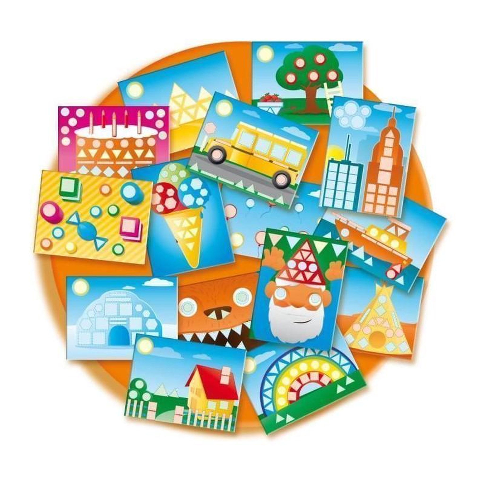 Voir la diapositive 3 : SES Creative SES CREATIVE Japprends a reconnaitre les formes