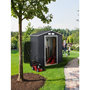 Voir la diapositive 2 : Habitat et Jardin Abri de jardin métal  Vegas  - 2,7 m² - Gris