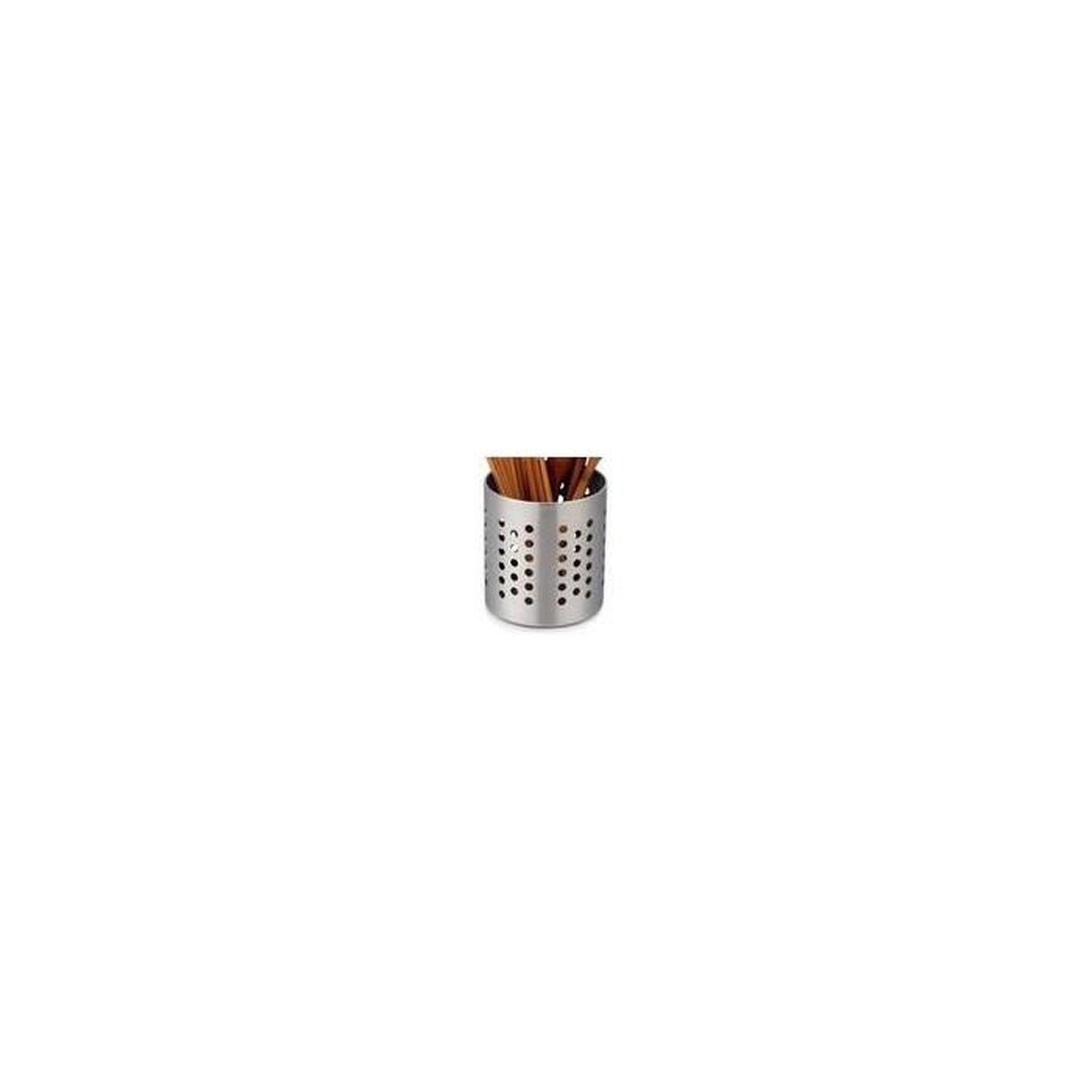 Voir la diapositive 4 : FIVE Pot range couverts  inox  13cm argent