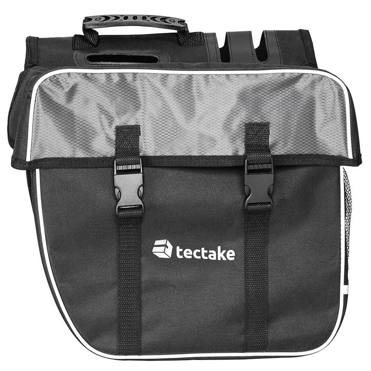 tectake Sacoche de vélo 35 litres pour porte bagages arrière