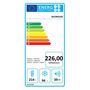 Voir la diapositive 5 : BOSCH Réfrigérateur combiné 60cm 308l lowfrost inox - kgv36vleas