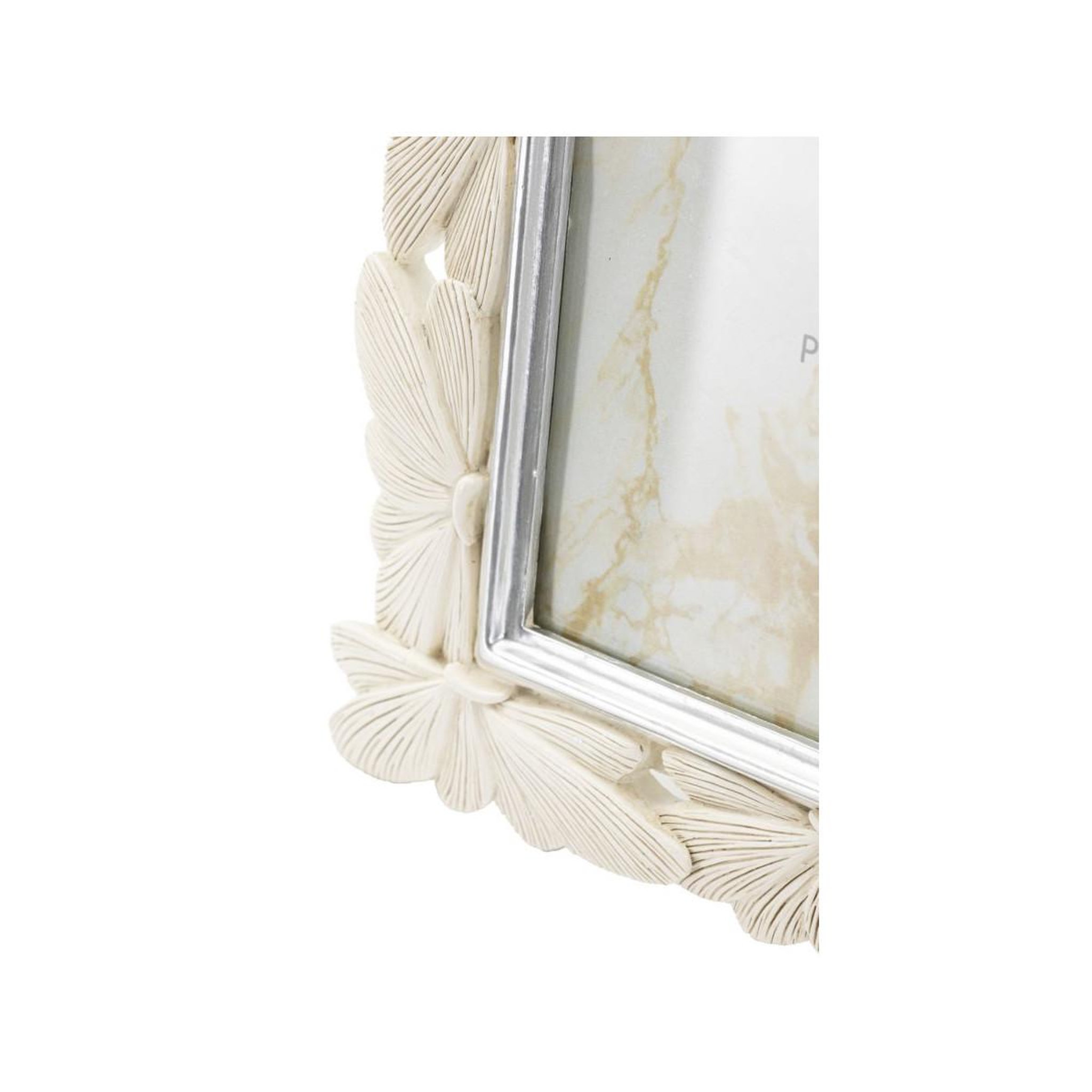 Voir la diapositive 4 : Paris Prix Cadre photo déco  butterfly  15x20cm crème