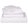 Voir la diapositive 4 : VIDAXL Gants de toilette 2 pcs blanc 15x21 cm 360 g m² 100% coton