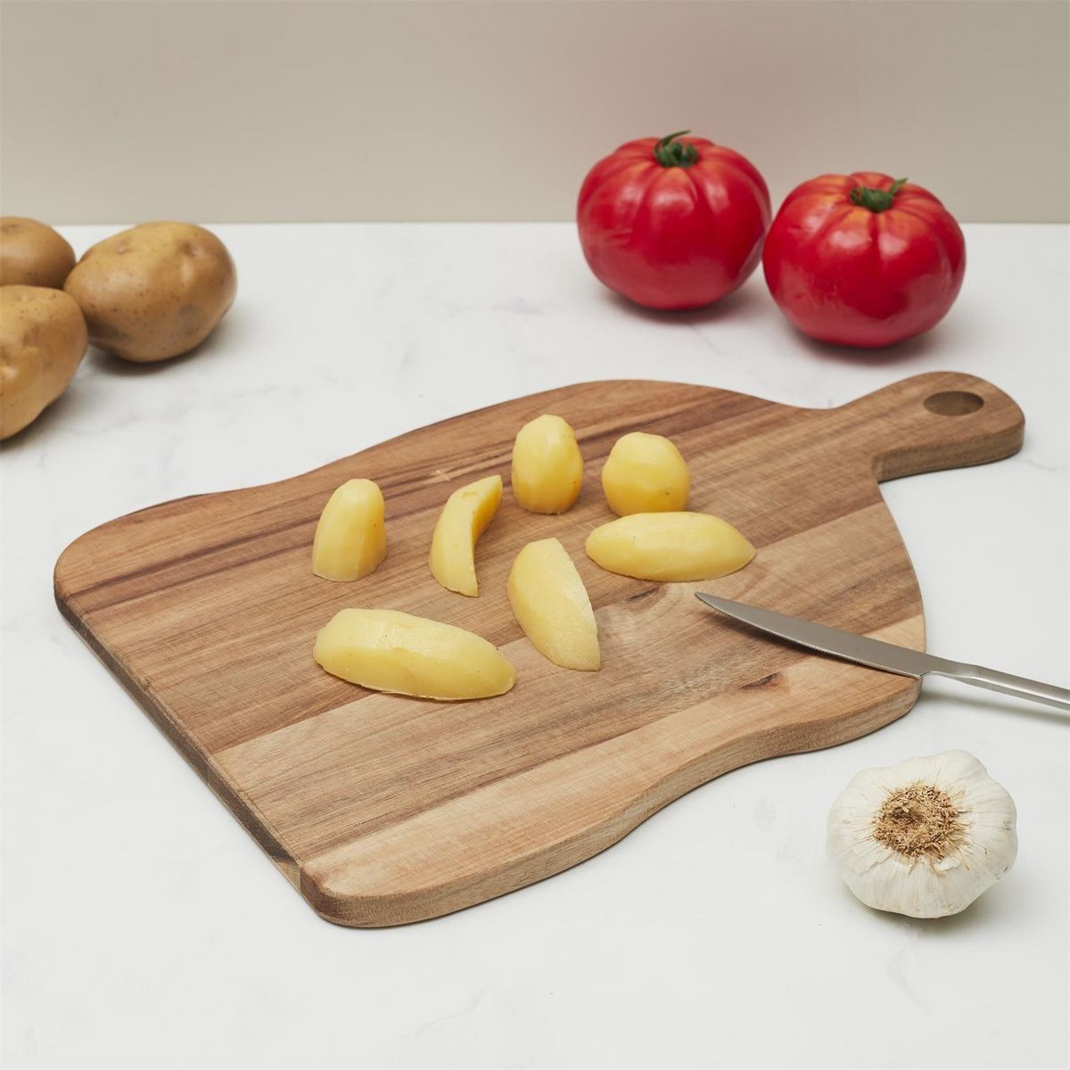 The Home Deco Factory Planche de présentation en acacia - Marron