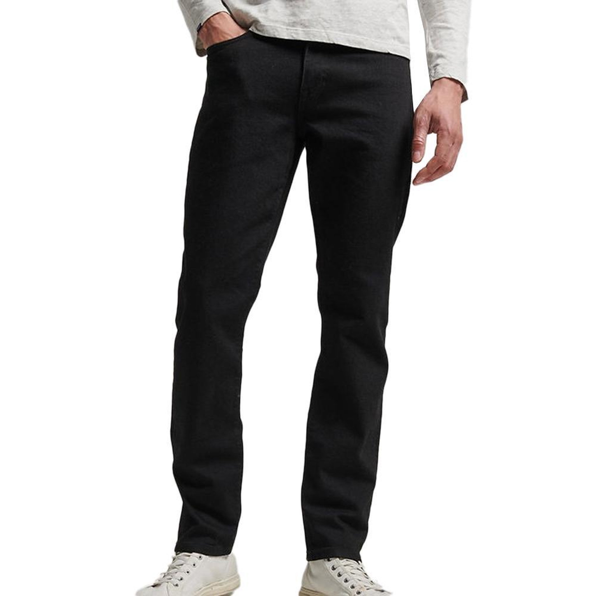 SUPERDRY Jean Slim  Homme Superdry Vintage. Coloris disponibles : Noir