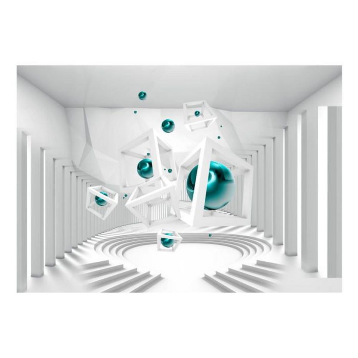 Paris Prix Papier Peint  Corridor of Geometry