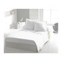 Voir la diapositive 1 : HOME LINGE PASSION Drap plat - HOME LINGE PASSION - 180 x 290 cm - 1 personne - Blanc