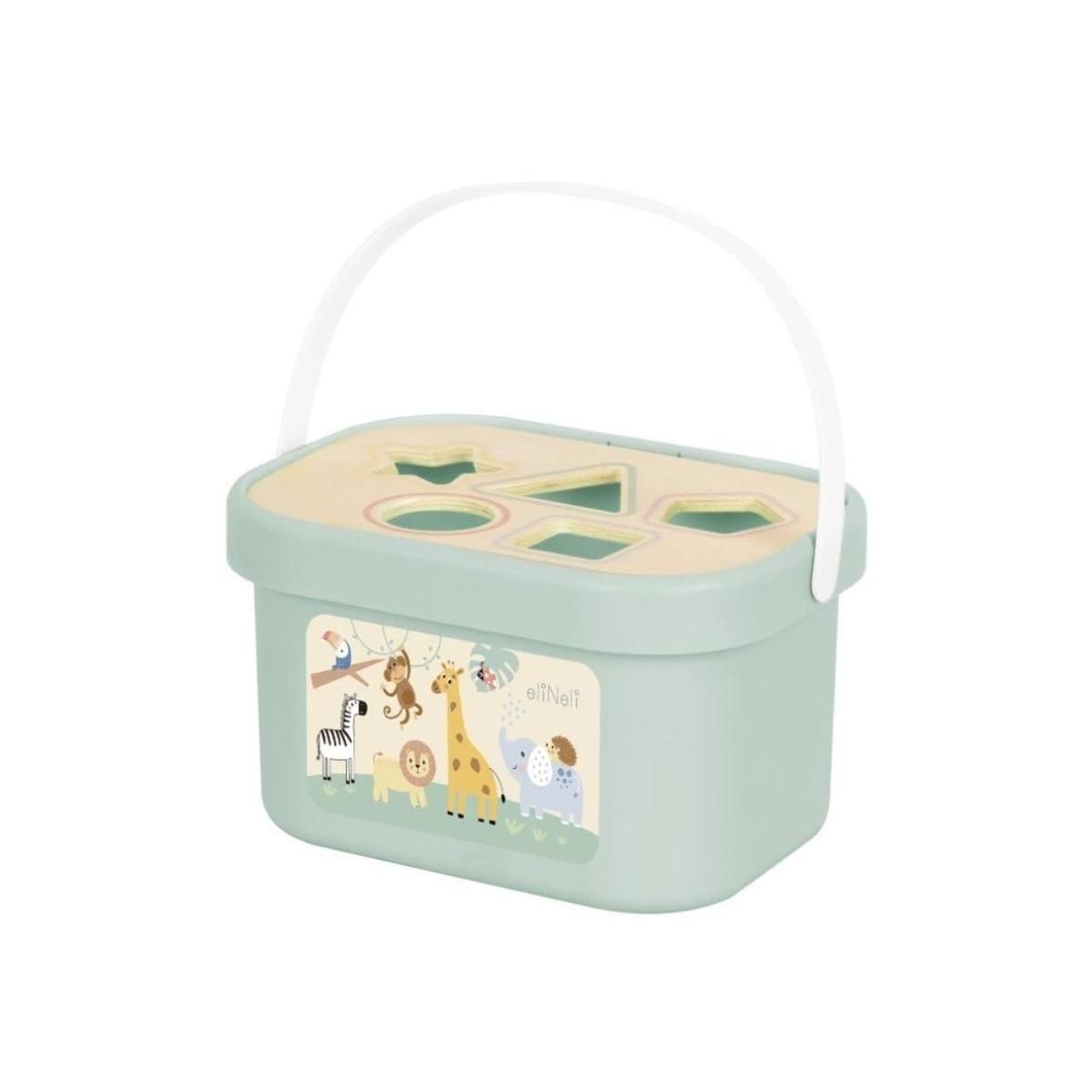 ELINELI Coffret de jeu ZOO 4en1 ludique