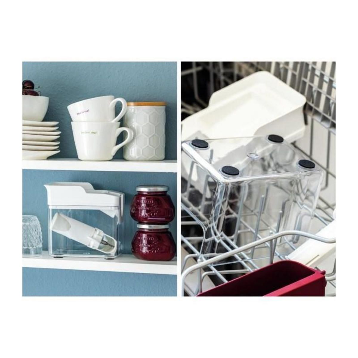 Leifheit Dénoyauteur cerise blanc - 37211