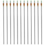 Voir la diapositive 3 : VIDAXL Flèche d arc recourbé 12 pcs 30  0,6 cm fibre de verre