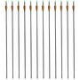 Voir la diapositive 3 : VIDAXL Flèche d arc recourbé 12 pcs 30  0,6 cm fibre de verre