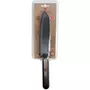 LE COUTEAU DU CHEF Couteau japonais silicone manche - lame noir Blister Pegb