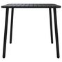 Voir la diapositive 4 : VIDAXL Table de jardin anthracite 80x80x71 cm acier