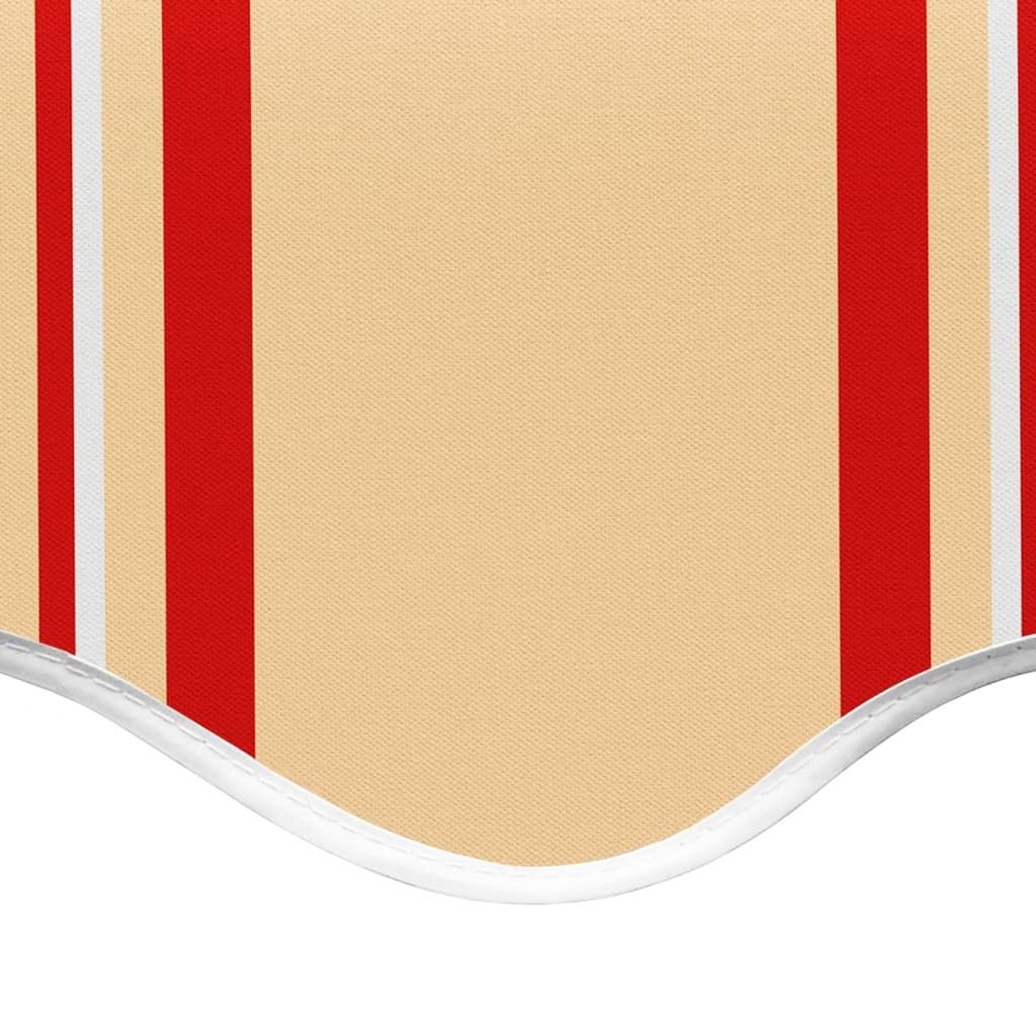 Voir la diapositive 5 : VIDAXL Tissu de remplacement pour auvent Jaune et orange 3,5x2,5 m