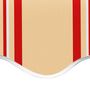 Voir la diapositive 5 : VIDAXL Tissu de remplacement pour auvent Jaune et orange 3,5x2,5 m