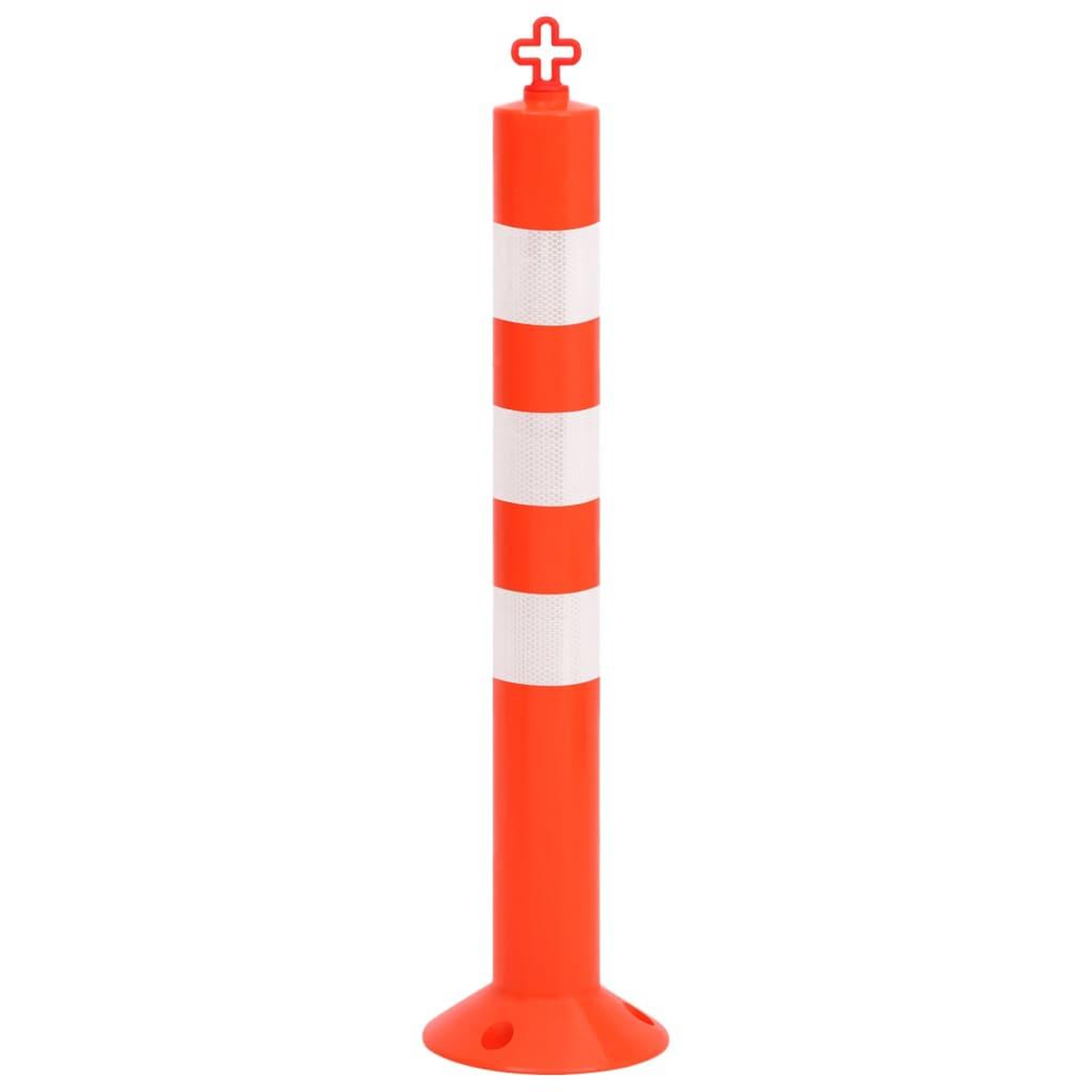 Voir la diapositive 4 : VIDAXL Bornes de controle du trafic 10 pcs avec chaîne 75 cm PE