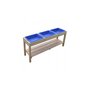 Axi House AXI Table d'activite 3 containers Naturel Marron