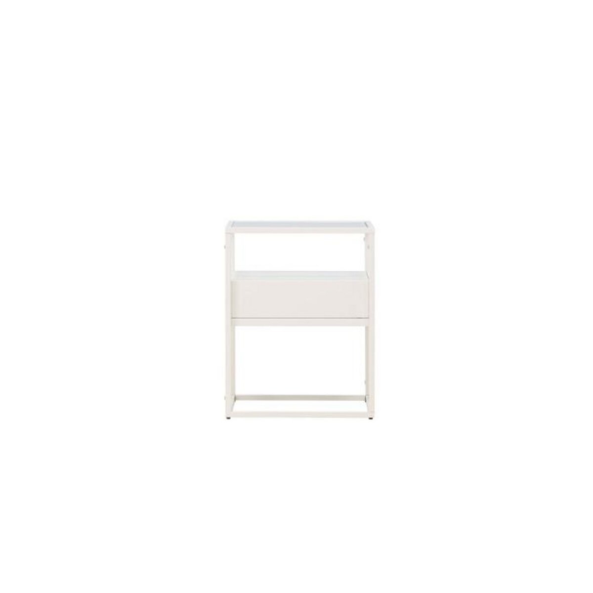 Paris Prix Table d'Appoint Design  Fortaleza  51cm Blanc