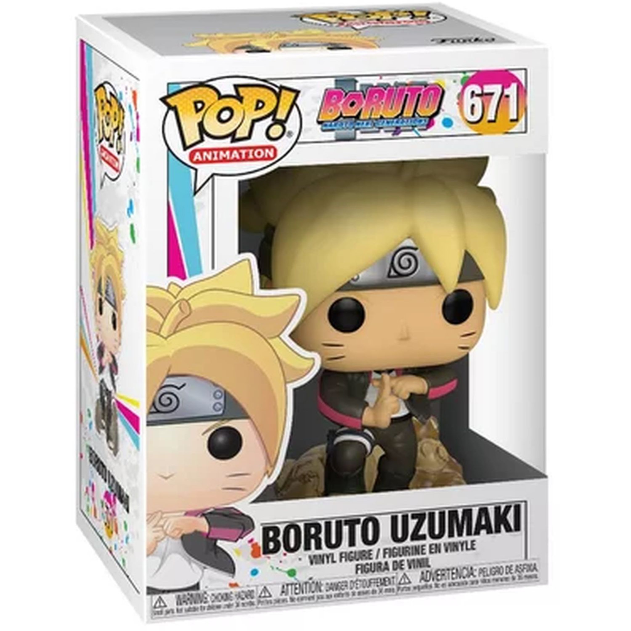 Voir la diapositive 2 : FUNKO Figurine pop Animation Boruto Uzumaki