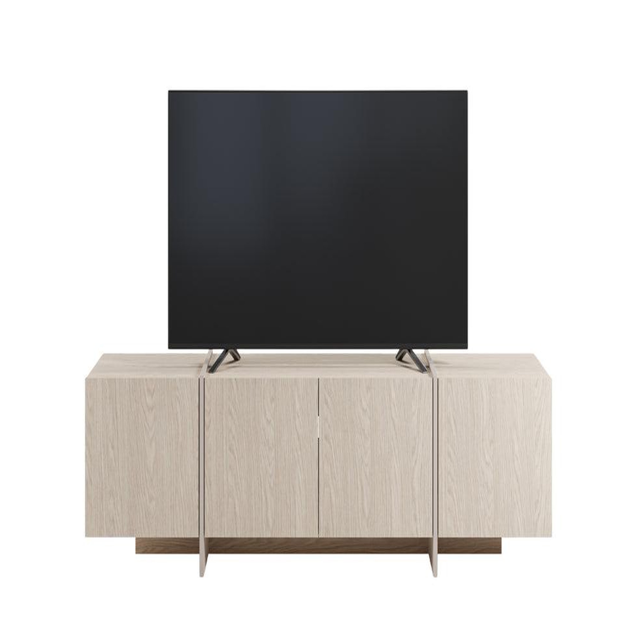 Voir la diapositive 5 : CASANOVA PARIS Hanna - meuble tv 177cm en mélamine beige