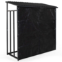 Voir la diapositive 4 : ID MARKET Abri de stockage en acier galvanisé pour bûches L.190 cm avec housse de protection 150 gr