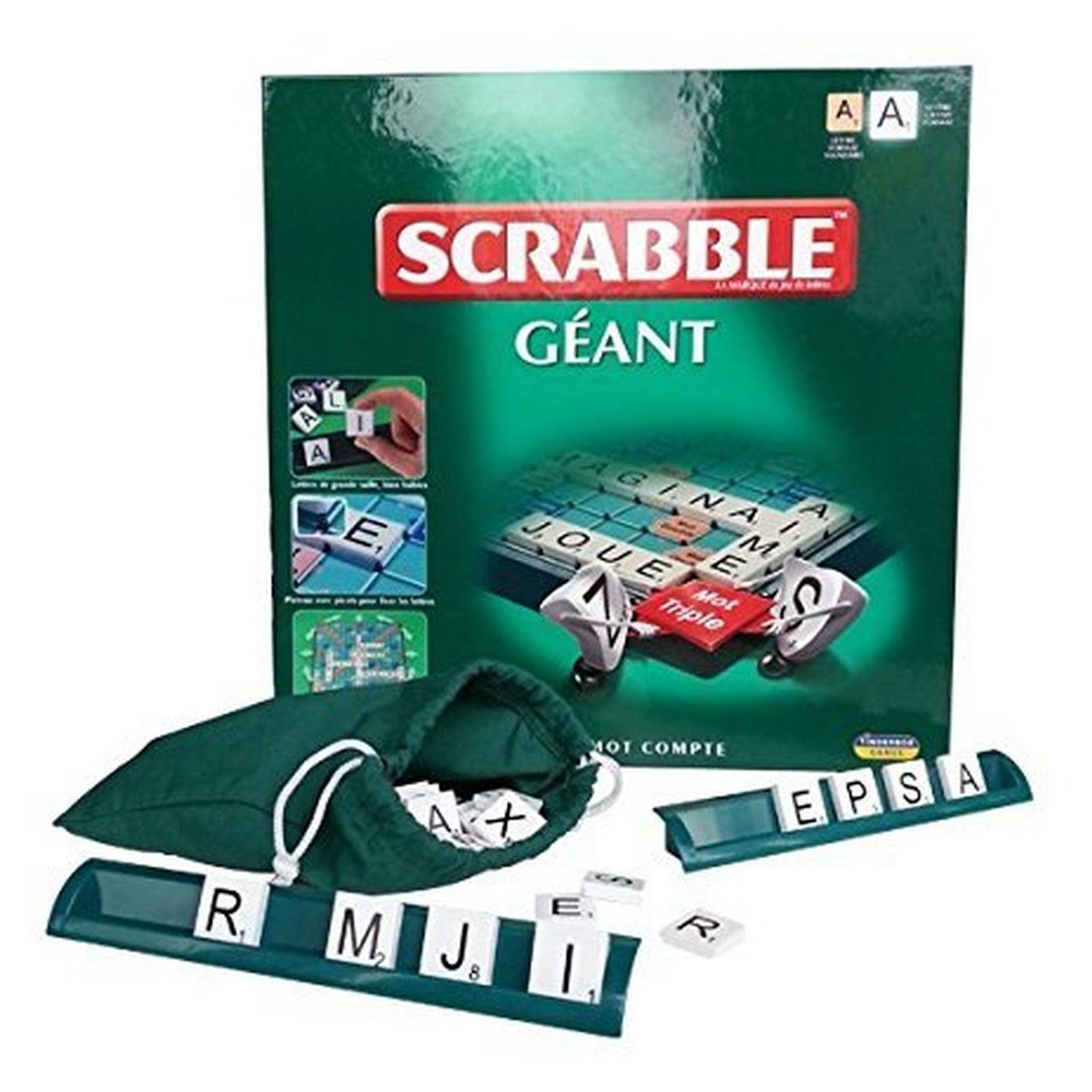 MEGABLEU Jeu Scrabble géant 