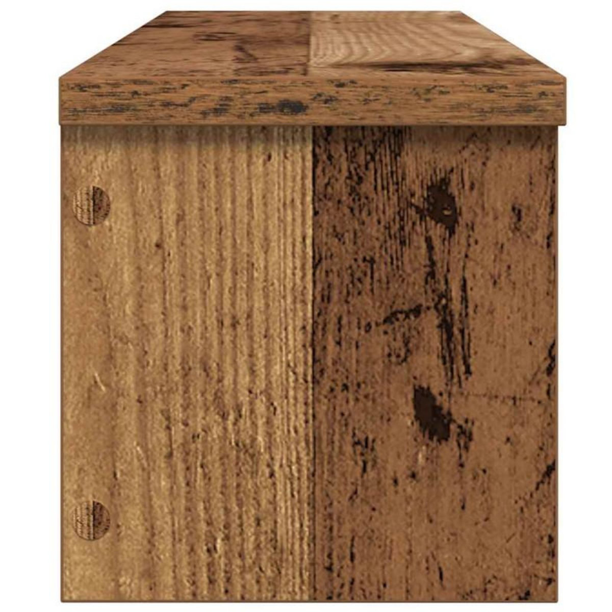 VIDAXL Étagère de cuisine empilable vieux bois 50x15x16 cm