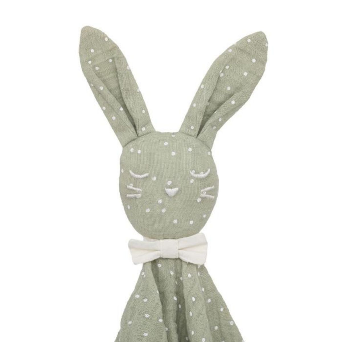 Atmosphera Kids Doudou pour Bébé  Lapin  46cm Vert