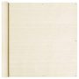 Voir la diapositive 1 : VIDAXL Ecran de balcon Creme 120x600 cm PEHD