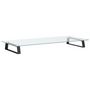 Voir la diapositive 6 : VIDAXL Support de moniteur noir 80x35x8 cm verre trempé et métal