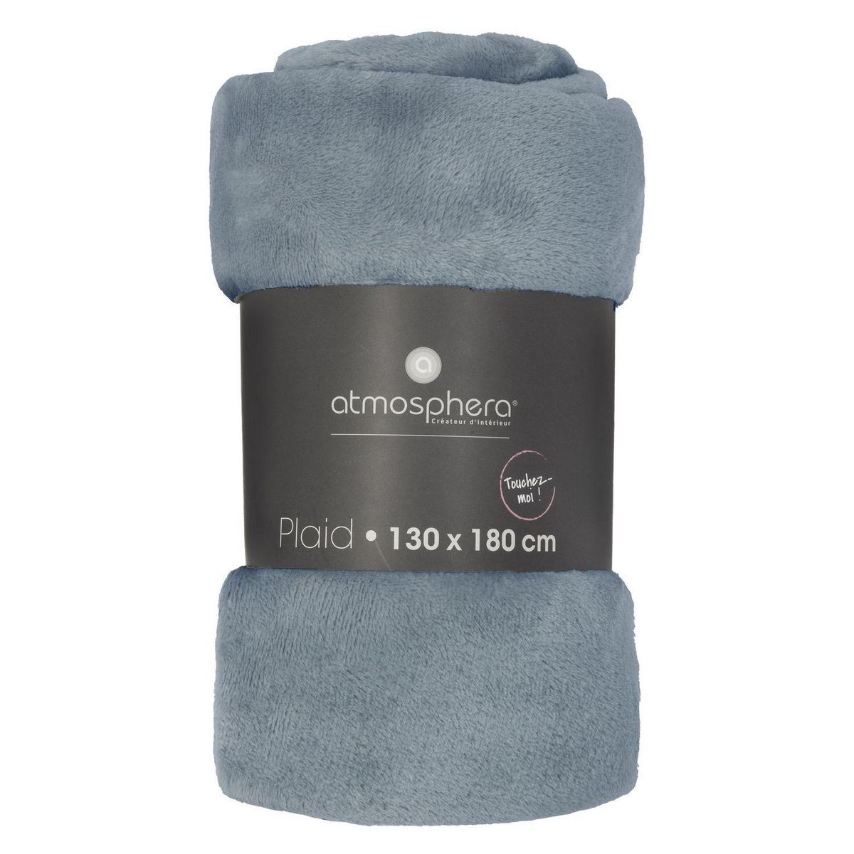 ATMOSPHERA Grand plaid en Flanelle uni