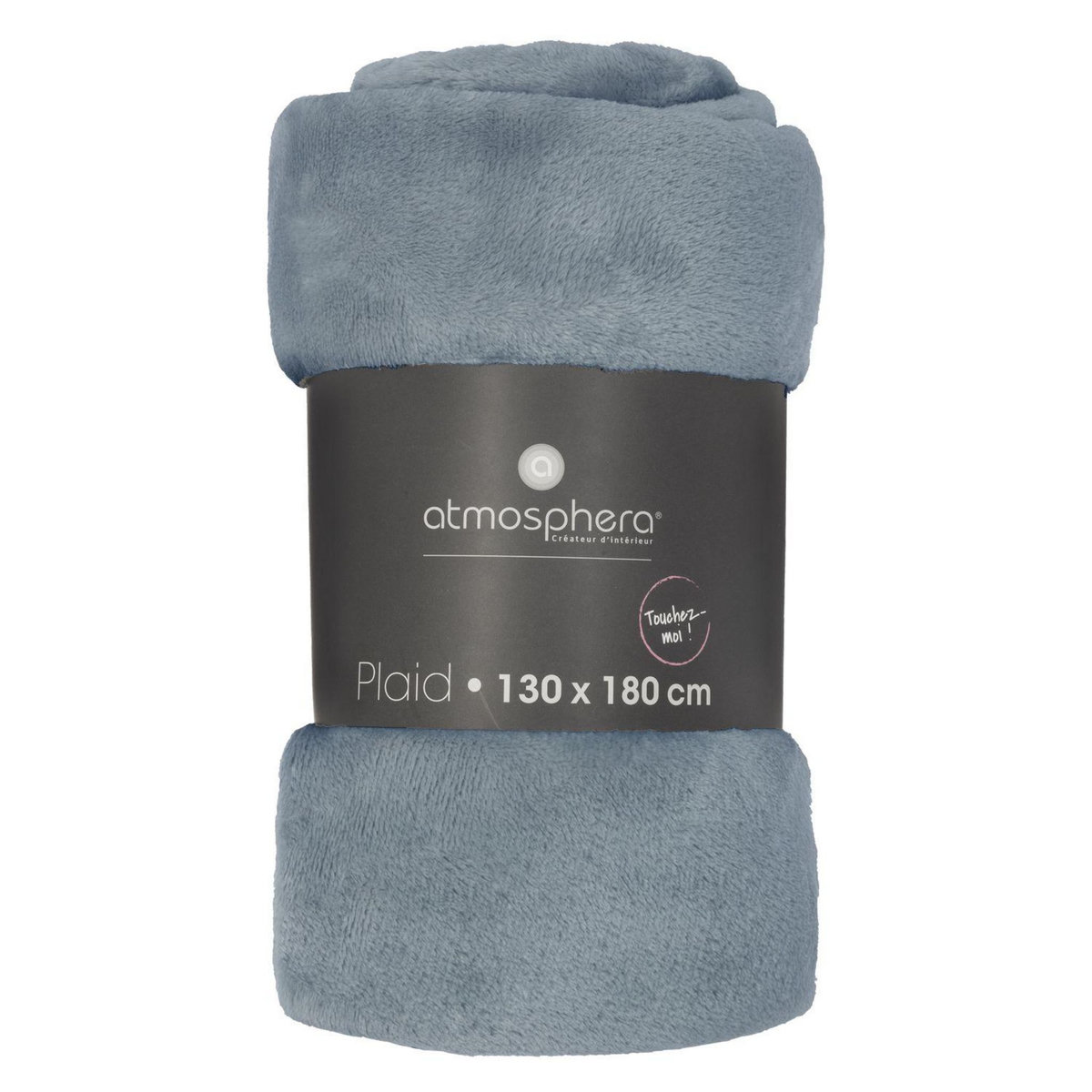 ATMOSPHERA Grand plaid en Flanelle uni