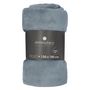 Voir la diapositive 3 : ATMOSPHERA Grand plaid en Flanelle uni