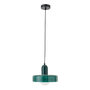 Voir la diapositive 1 : Paris Prix Suspension Design en Verre  Retro  25cm Vert