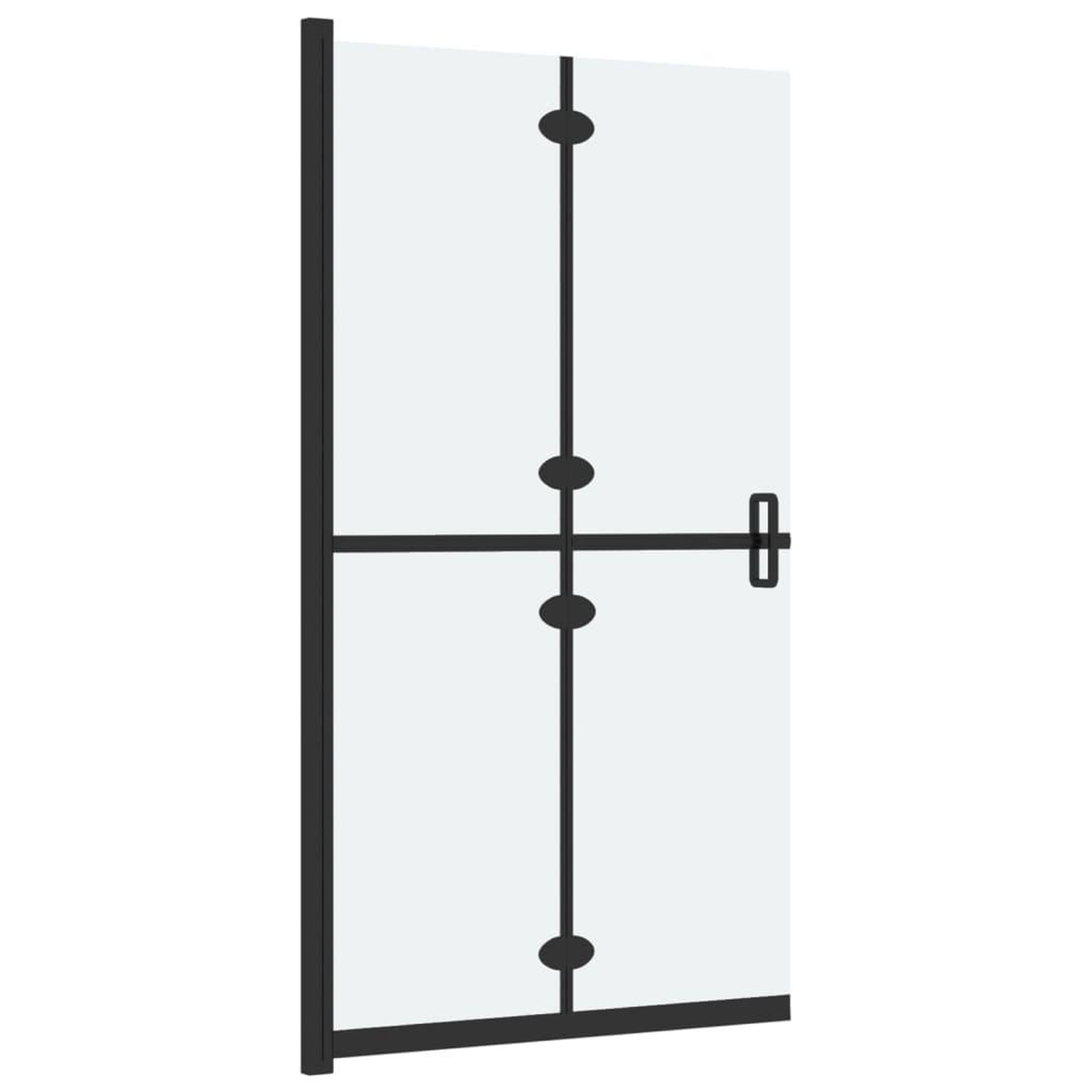 Voir la diapositive 4 : VIDAXL Paroi de douche pliable Verre ESG depoli 80x190 cm
