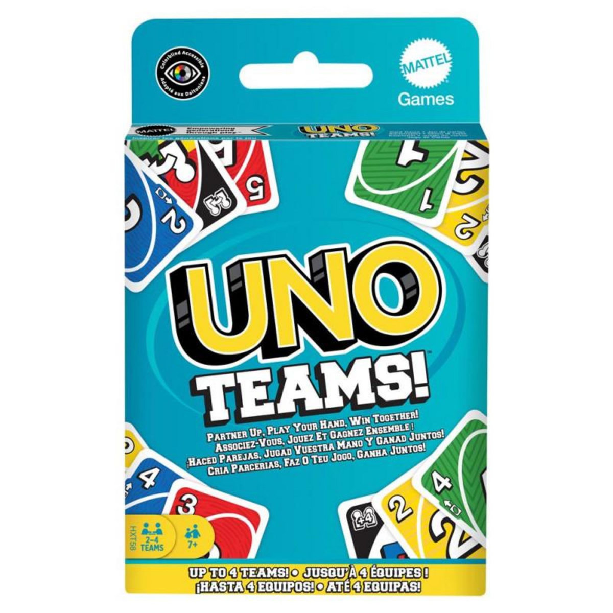 MATTEL Jeu classique Mattel Uno Teams