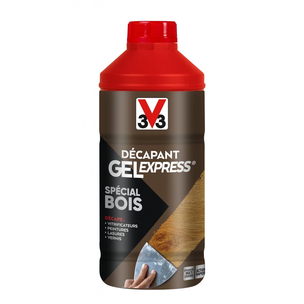 CENTRALE BRICO Décapant bois V33 Gel express, 1 l