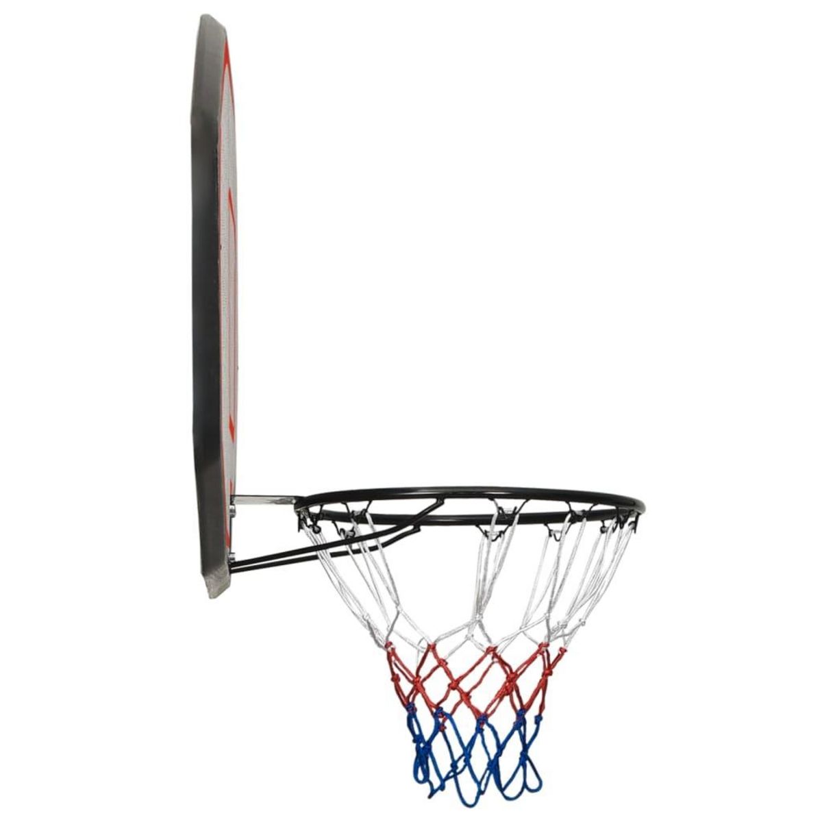 VIDAXL Panneau de basket-ball Noir 109x71x3 cm Polyethylene