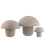 Voir la diapositive 3 : Paris Prix Lampe à Poser en Métal  Merle  44cm Grège