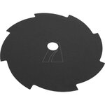 ARNOLD Lame de coupe pour débroussailleuse 255 mm, 8 dents, TC Ø 25,4 mm, 1,4 mm