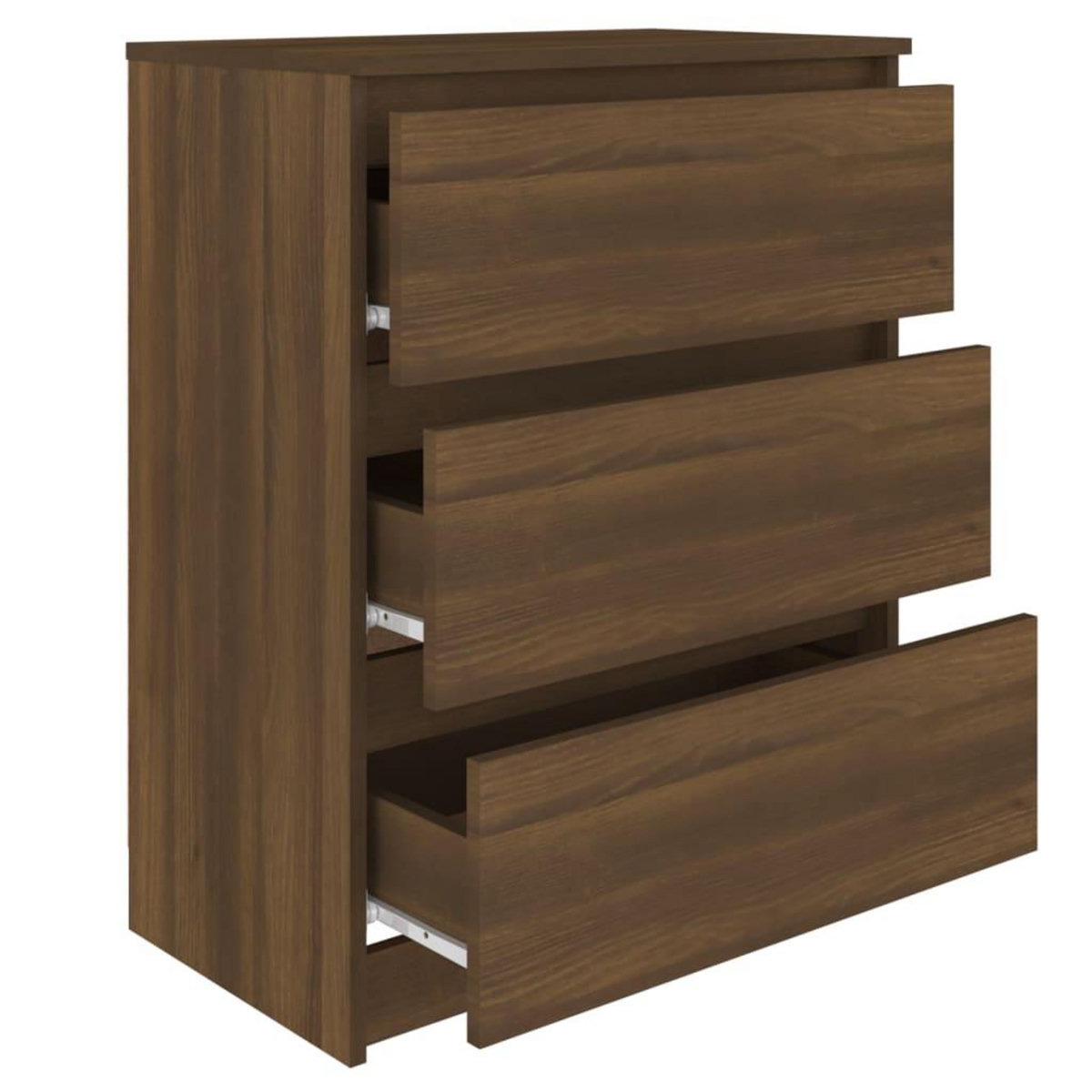 VIDAXL Buffet Chene marron 60x35x76 cm Bois d'ingenierie