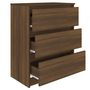 Voir la diapositive 5 : VIDAXL Buffet Chene marron 60x35x76 cm Bois d'ingenierie