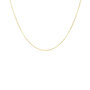 Voir la diapositive 1 : L'ATELIER D'AZUR Collier Chaine Or 18 Carats 750/000 Jaune Forçat Diamantée - Femme ou Enfant